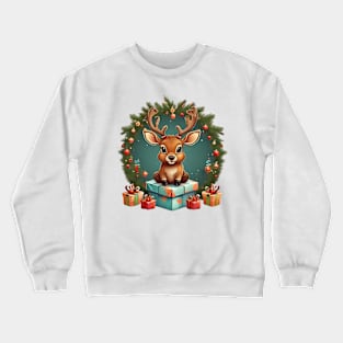 Christmas Reindeer Crewneck Sweatshirt